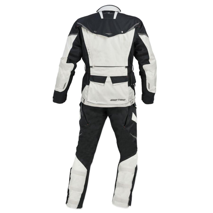 【美品】ROUGH＆ROAD バイクジャケット&ズボン上下セット ラフ＆ロード ROUGH&ROAD バイク用 アドベンチャーシリーズ デュアル