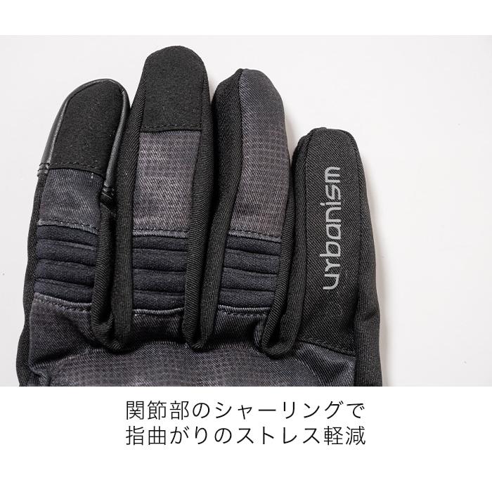 urbanism（アーバニズム） バイク用 秋冬 防水 プロテクター スマホ
