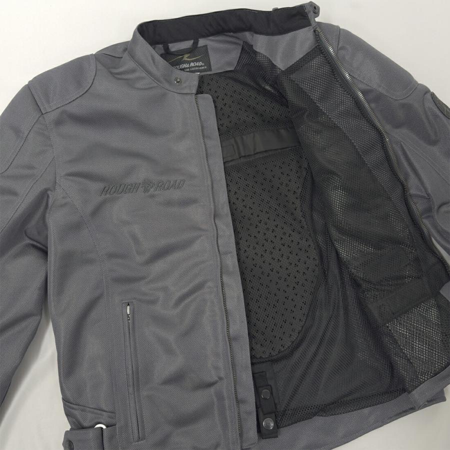ラフ＆ロード ROUGH&ROAD バイク用 メッシュジャケット RR7354