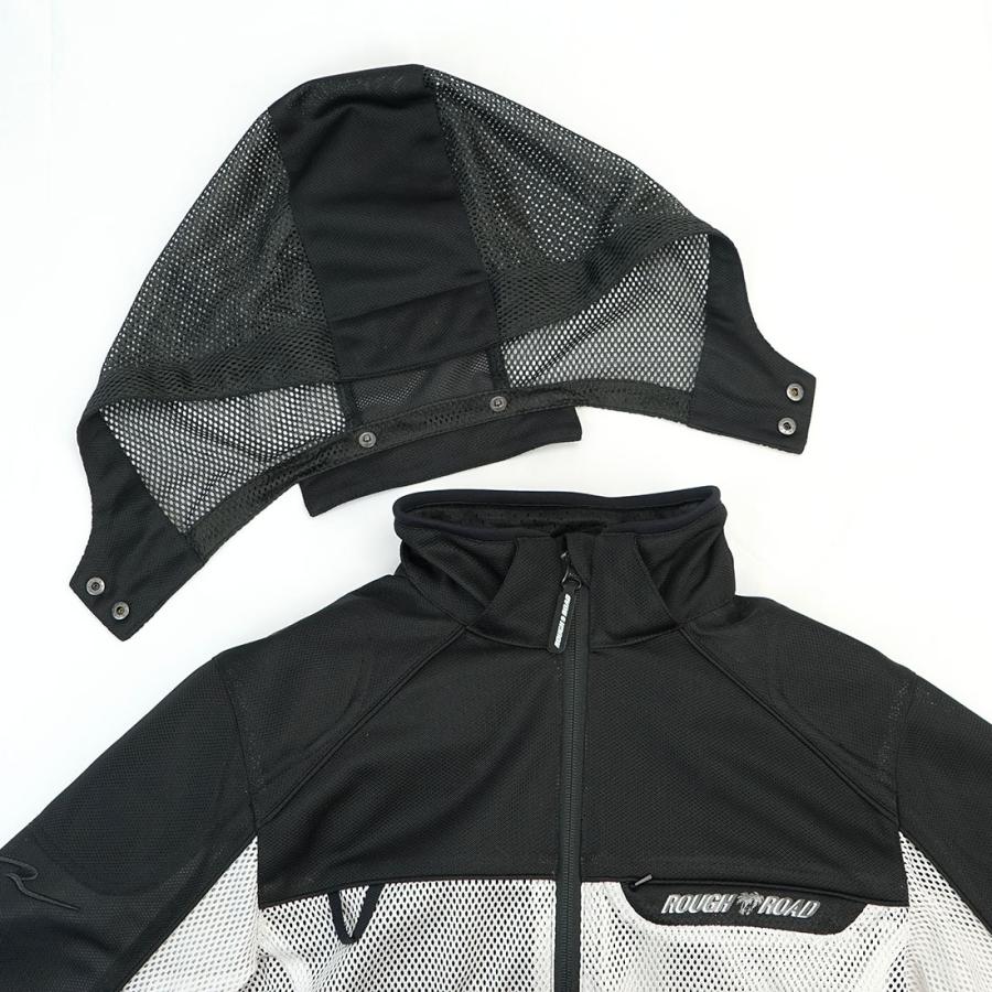 メッシュジャケット ラフ＆ロード ROUGH&ROAD バイク用 メッシュジャケット RR7352