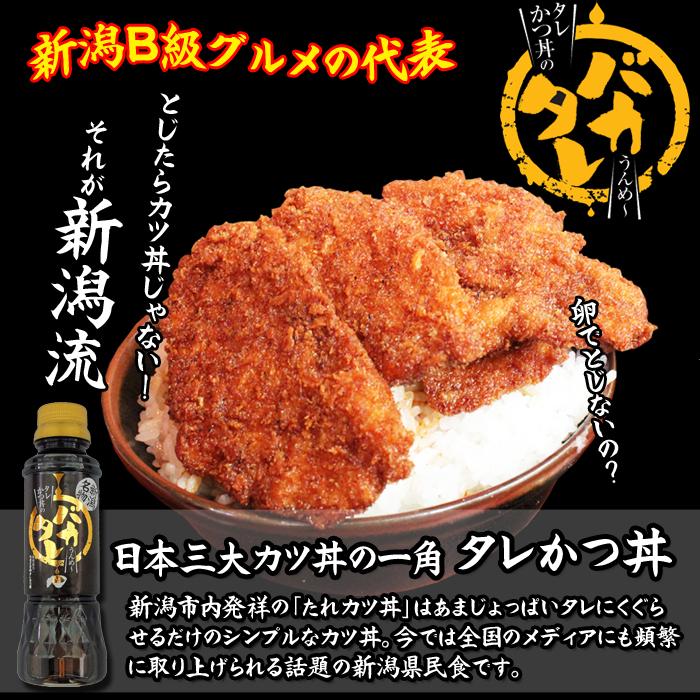 新潟濃厚タレかつ丼のタレ バカタレ 9本セット 送料無料 たれカツ丼 新潟名物 たれかつ丼 B級グルメ 新潟見田元七商店 Bakatare9 海鮮問屋 見田元七商店 通販 Yahoo ショッピング