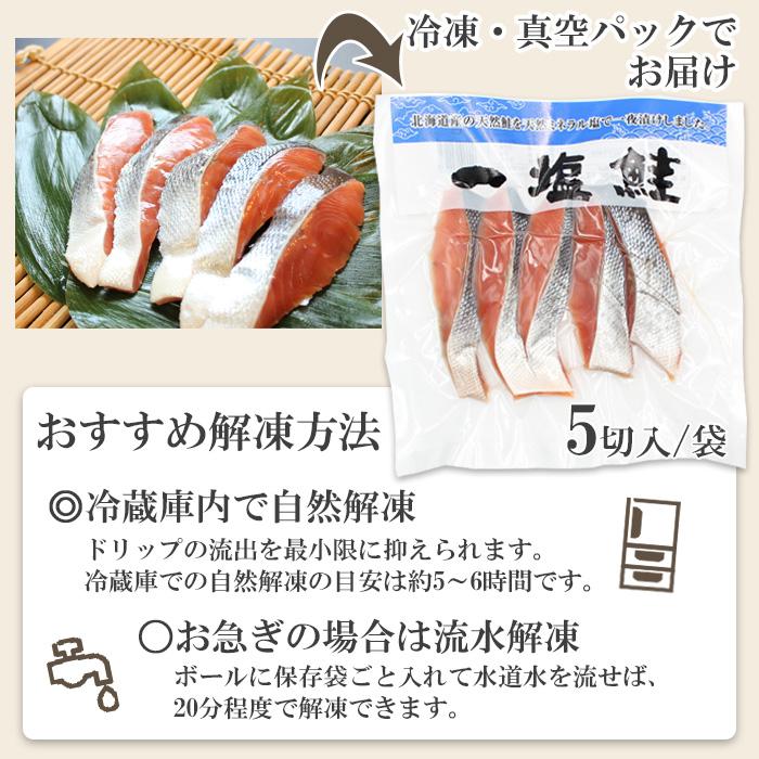 鮭 切り身 北海道産 一塩鮭 切身セット 5切入×3袋 無添加 1kg サケ しゃけ 天然秋鮭 白鮭 秋鮭 バーベキュー 食材 国産 敬老の日 白鮭ランキング1位 爆買 | ブランド登録なし | 07
