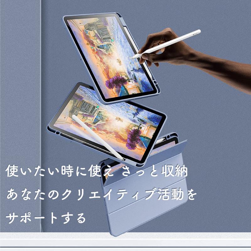 ガラスフィルムセット iPad A16 ケース カバー 第10世代 第11世代 11