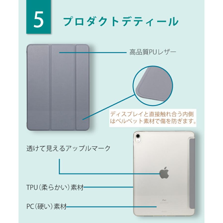 ソフトエッジで角割れしない iPad 第10世代 ケース iPad10 アイパッド