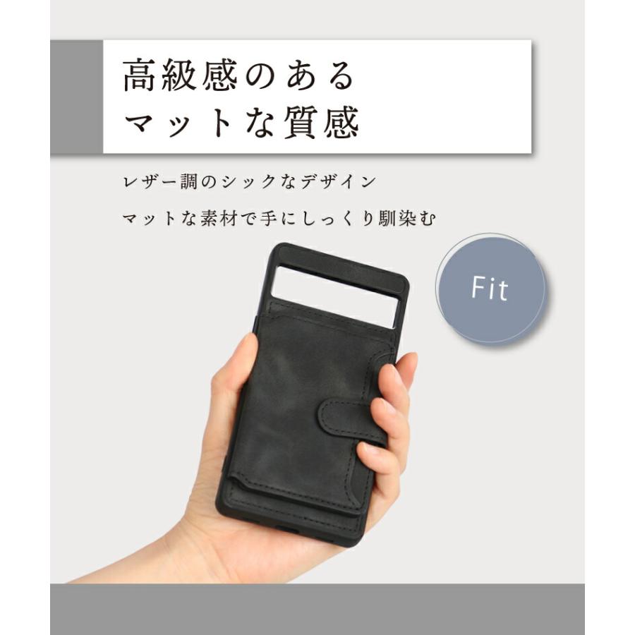 Google Pixel ガラスフィルムセット 7a ケース ピクセル7a 背面収納