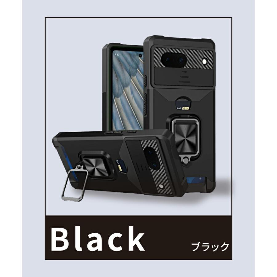 Google Pixel 9 8 pro ケース ピクセル8 多機能 リング カードポケット
