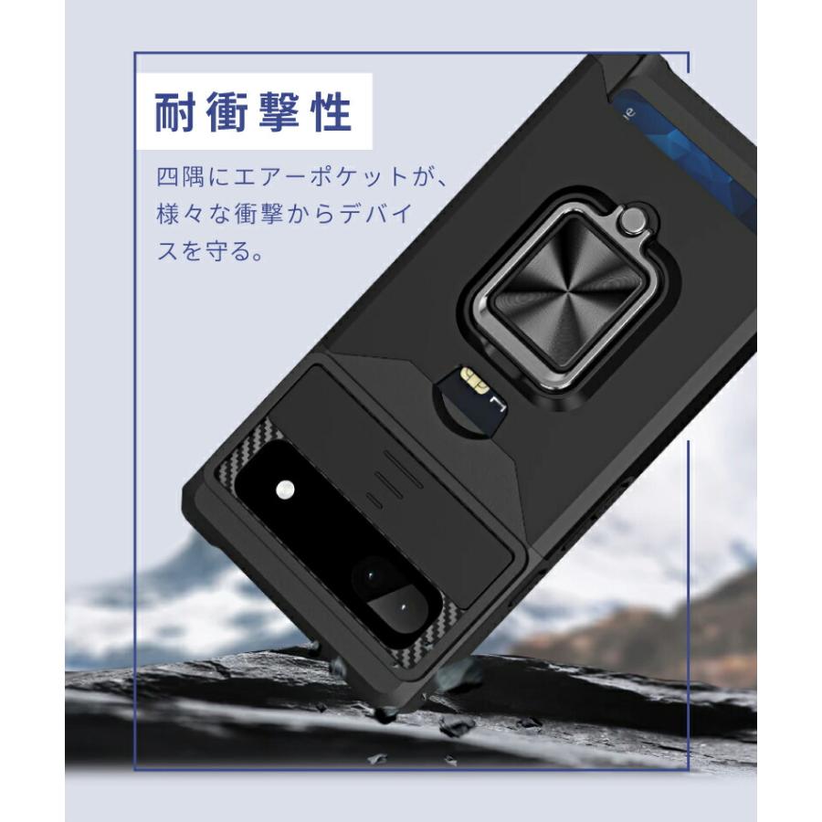 Google Pixel 9 8 pro ケース ピクセル8 カードポケット リング