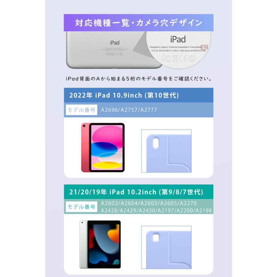 iPad 第9世代 ケース air5 10.9 air4 2020 10.2インチ iPad ケース キーボード付き アイパッドケース キーボードケース Keyboard 英語配列 キーボードカバー｜moto84｜16
