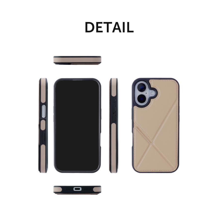 ガラスフィルムセット iPhone 17 Air ケース カバー スタンド 縦置き