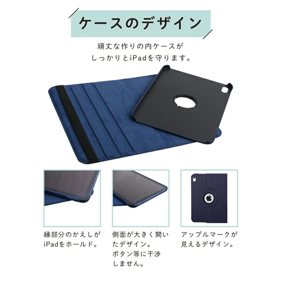 ガラスフィルムセット 2026 新型iPad対応 iPad A16 ケース 第10世代 360度回転 縦置き 横置き スタンド 11インチ iPad Air M4 M3 M2 miniA17 mini6 Air5 pro 11 |  | 15