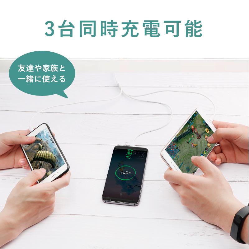 3in1 充電ケーブル 8pin micro usb type-C iPhone USB端子 type 3in1 充電ケーブル 8pin micro usb type-C iPhone USB端子 type