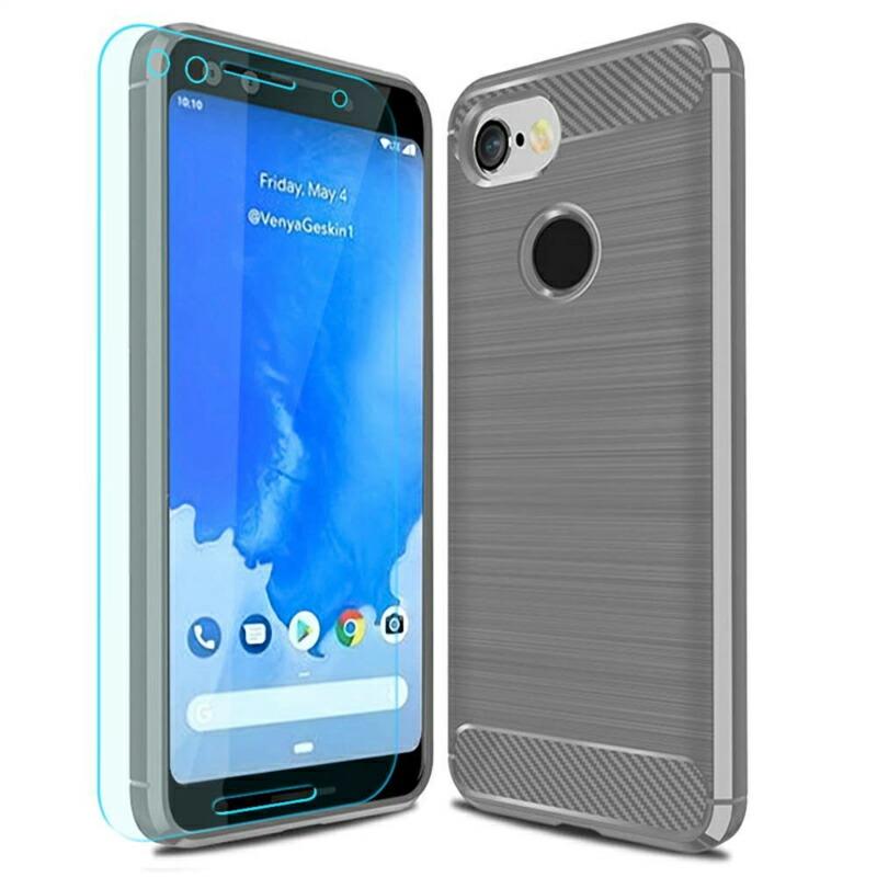 Google Pixel - Google Pixel3 + ケース、ガラスフィルム Google Pixel 強化ガラスフィルムセット 4 4XL 3a 3aXL 3 XL