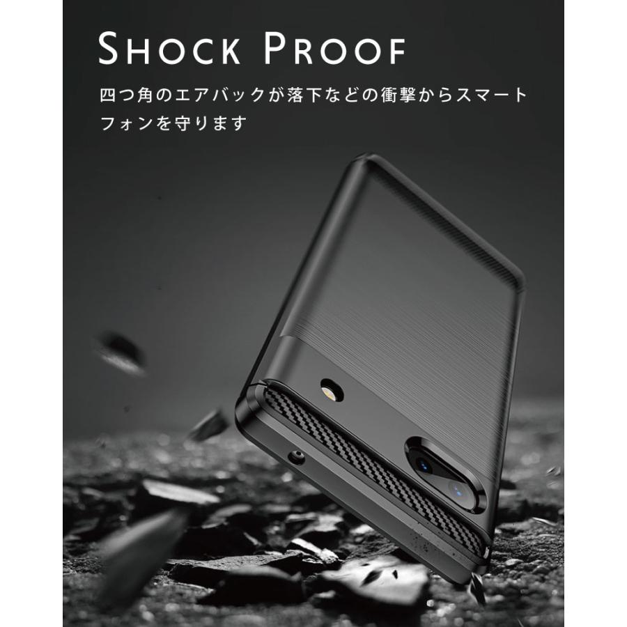 Google Pixel ガラスフィルムセット 6a ケース ソフト ハニカム構造 耐