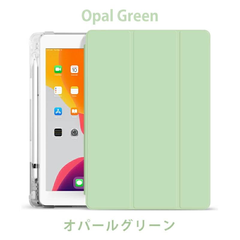 ガラスフィルム付 ペンシル収納 背面マットクリア iPad 第10世代 10.9 