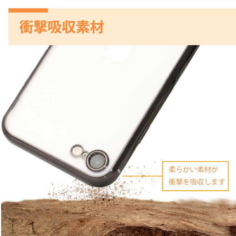 iPhone SE第3世代ケース iPhone 16e ケース iPhone SE第2世代ケース ColorEdge 透明 クリア シンプル ソフト TPU シリコン 保護 カバー 可愛い おしゃれ 光沢 キ |  | 22