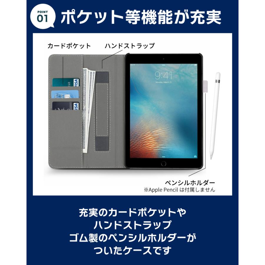 絵画 iPad ケース 第10世代 10.9インチ 第9世代 10.2インチ miniA17