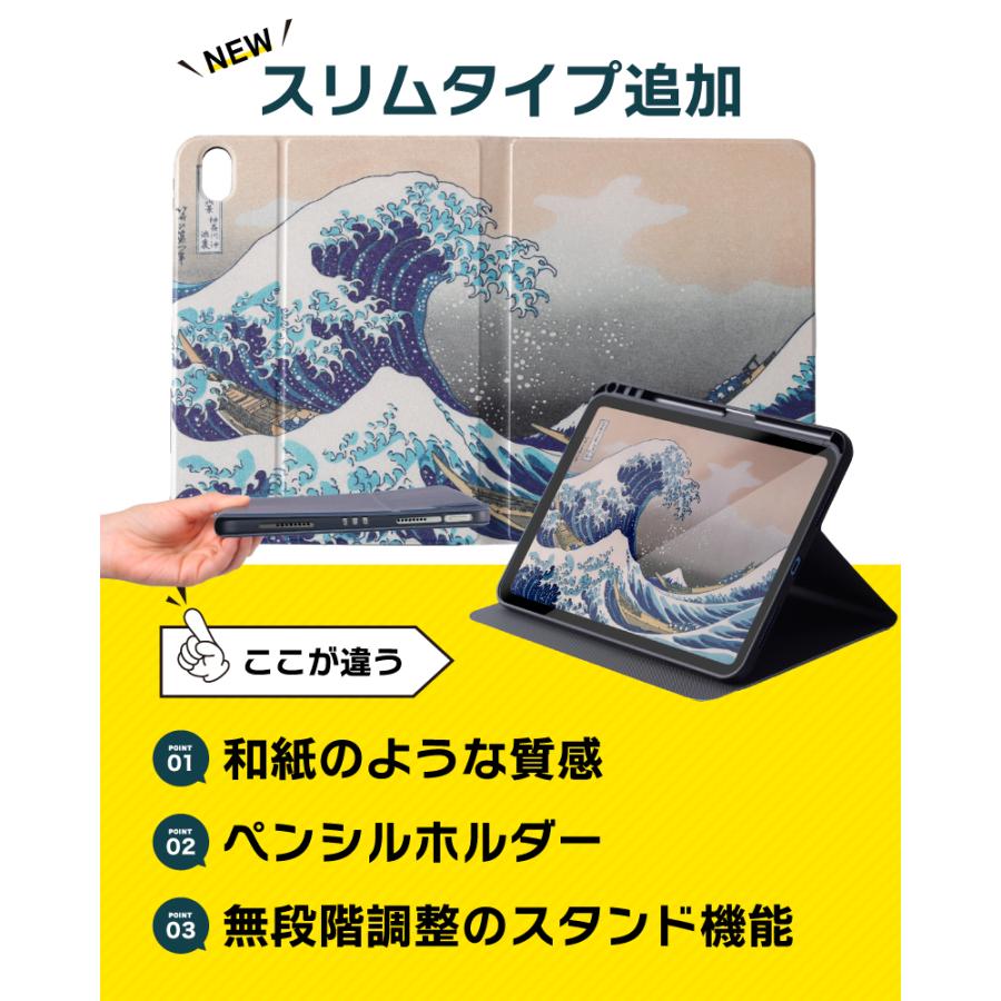柴犬柄 iPad ケース 第10世代 10.9インチ 第9世代 10.2インチ Air5