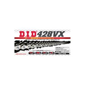 DIDチェーン 428VX シルバー 130リンク / SUZUKI RG125Y I92〜´99 用