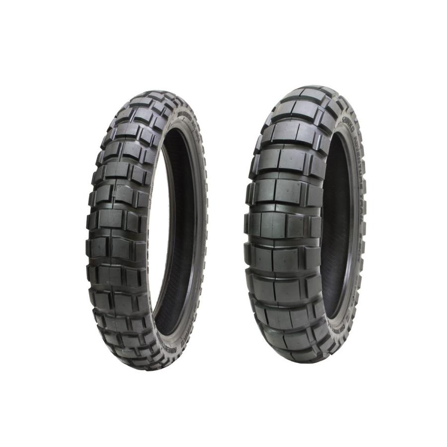 SHINKO E804 110 70B-17 150 80B-19・E805 タイヤ2本セット - 通販
