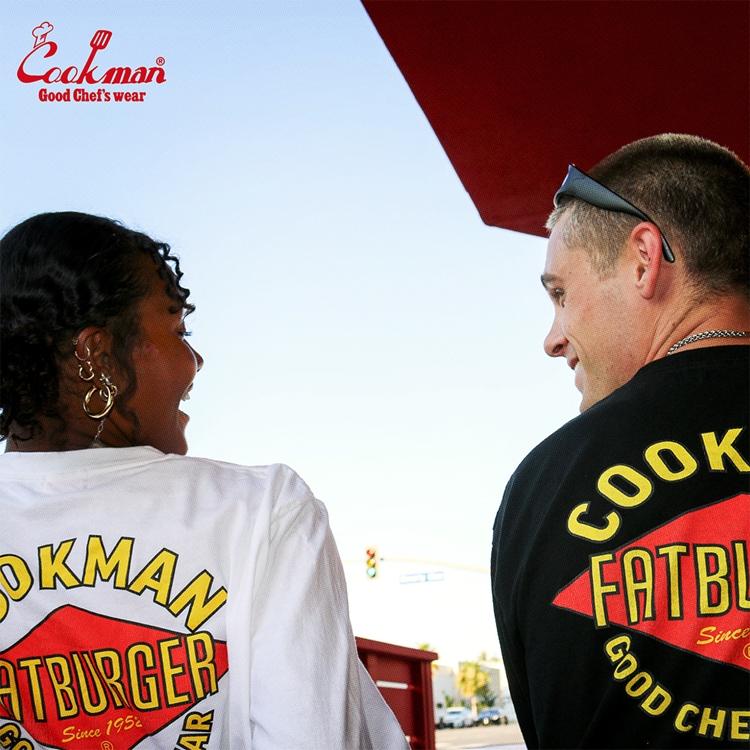 COOKMAN（クックマン） ウオッシュド ロングスリーブ Tシャツ FAT Mean