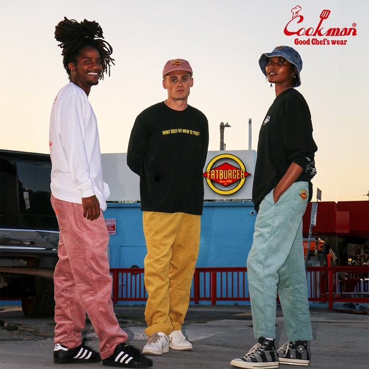 COOKMAN（クックマン） クックマンChef Pants Semiwide Corduroy FAT