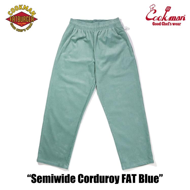 COOKMAN（クックマン） クックマンChef Pants Semiwide Corduroy FAT