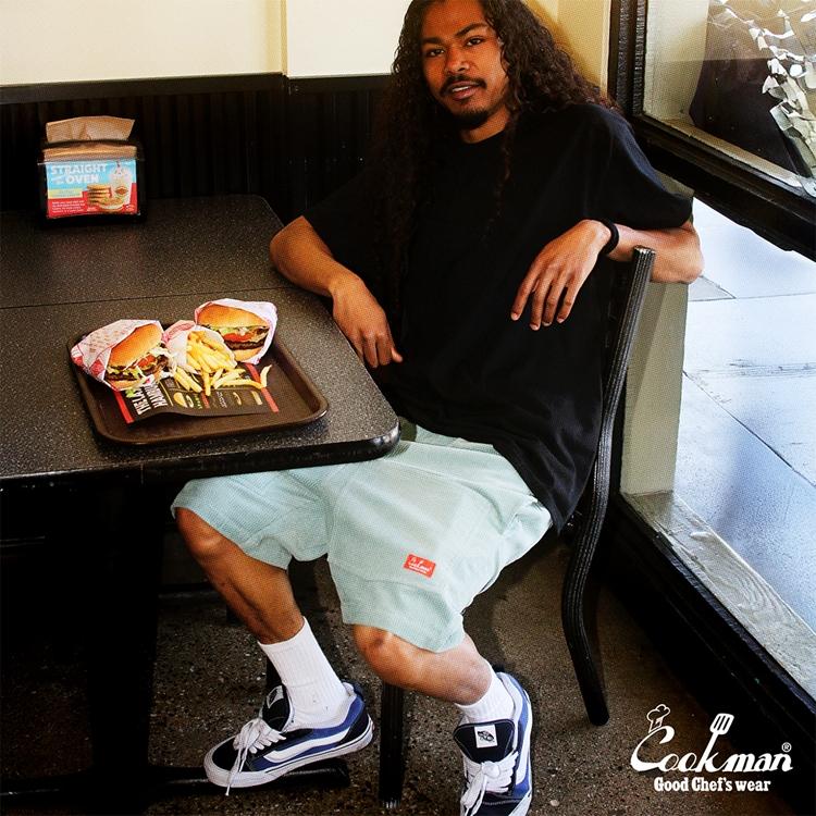COOKMAN（クックマン） Chef Pants Short Front Pocket Corduroy FAT