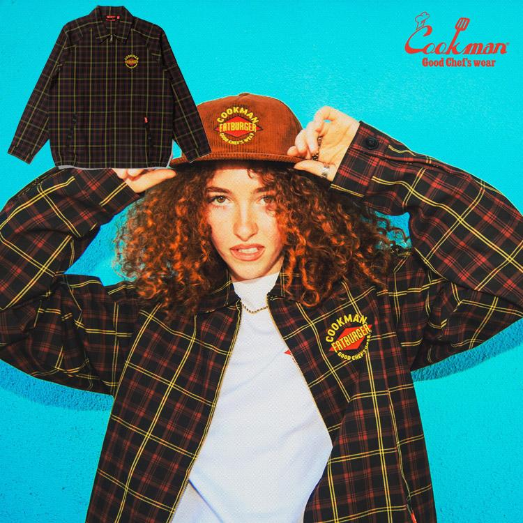 COOKMAN（クックマン） Delivery Jacket FAT Tartan Check デリバリー
