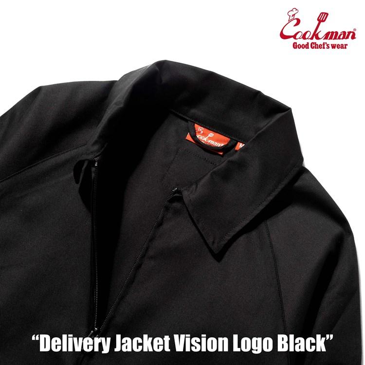 COOKMAN（クックマン） クックマンDelivery Jacket Vision Logo Black