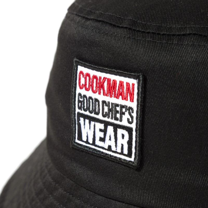 COOKMAN（クックマン） Bucket Hat Vision Logo Black バケットハット