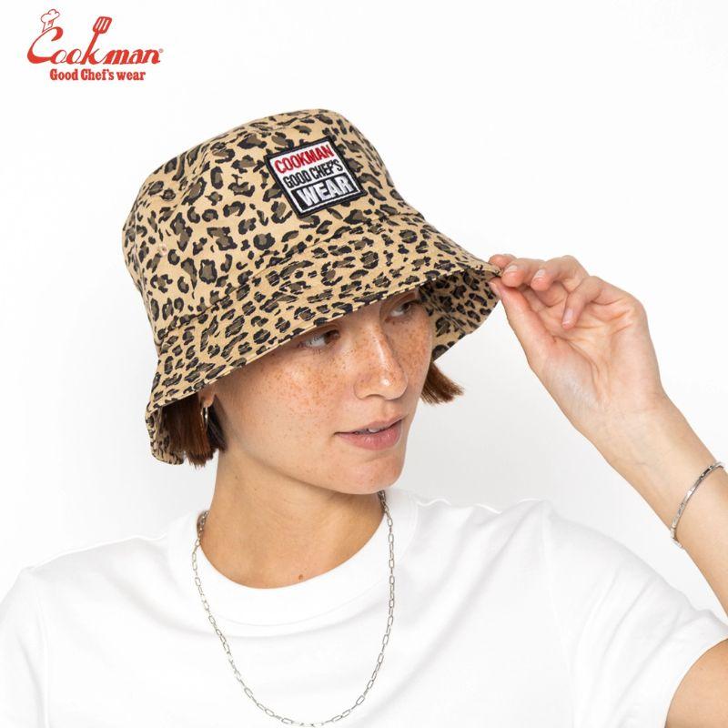 COOKMAN（クックマン） Bucket Hat Vision Logo Leopard バケット