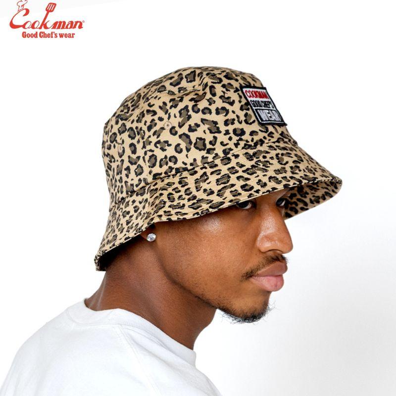 COOKMAN（クックマン） Bucket Hat Vision Logo Leopard バケット