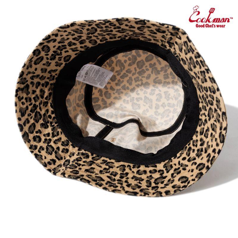 COOKMAN（クックマン） Bucket Hat Vision Logo Leopard バケット