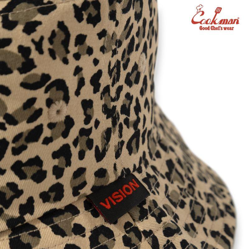 COOKMAN（クックマン） Bucket Hat Vision Logo Leopard バケット