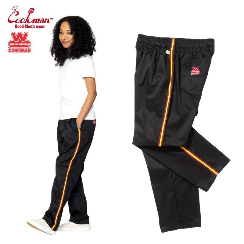 美品　定価44800円　Stefan Cookeペンキスウェットパンツ　21ss COOKMAN（クックマン） Chef Pants Semiwide Wienerschnitzel Side