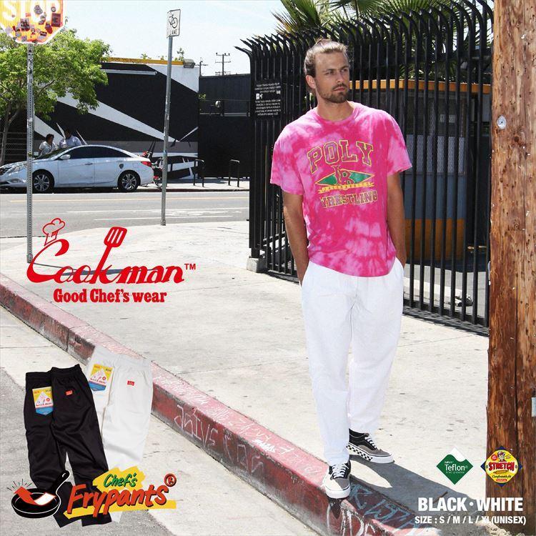 COOKMAN（クックマン） シェフパンツ Chef's Frypants White ホワイト