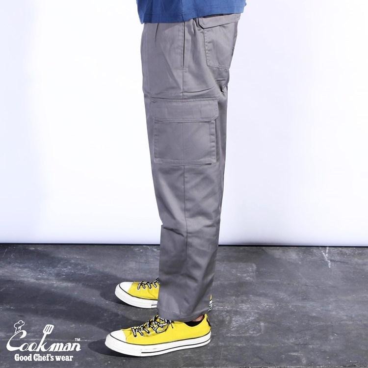 COOKMAN（クックマン） シェフパンツ Chef Pants Cargo Grayカーゴ