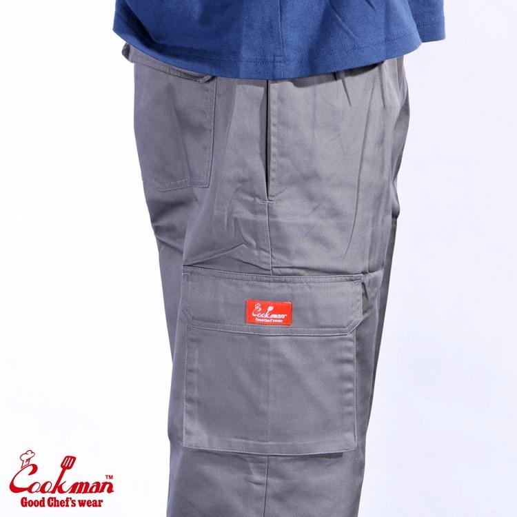 COOKMAN（クックマン） シェフパンツ Chef Pants Cargo Grayカーゴ