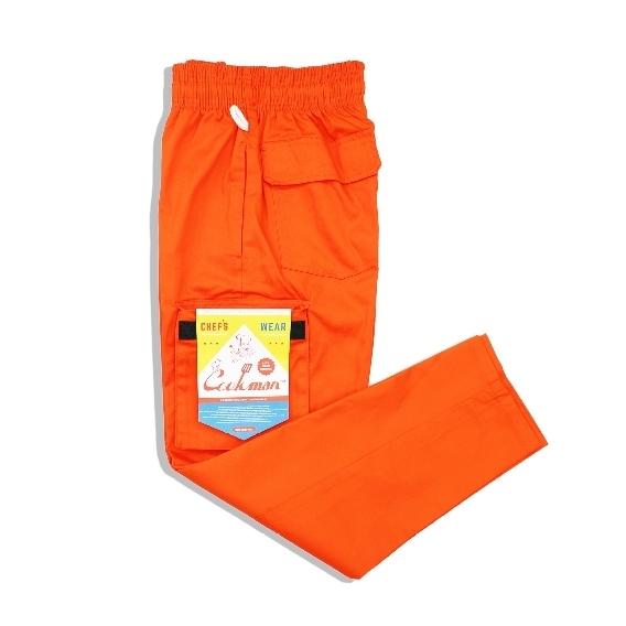republic&co XL 上下セット　オレンジ COOKMAN（クックマン） シェフパンツ Chef Pants Cargo Orange カーゴ