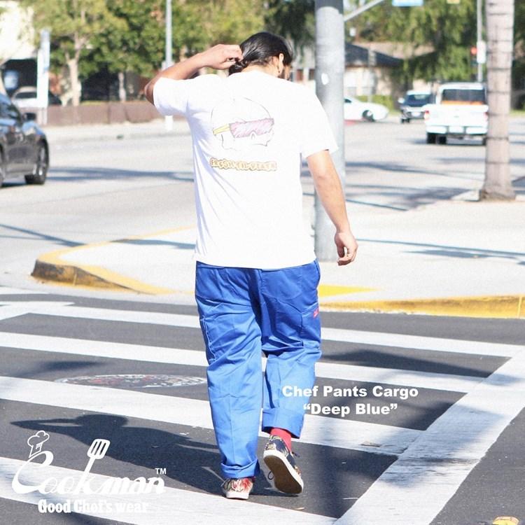 COOKMAN（クックマン） シェフパンツ Chef Pants Cargo Deep Blue