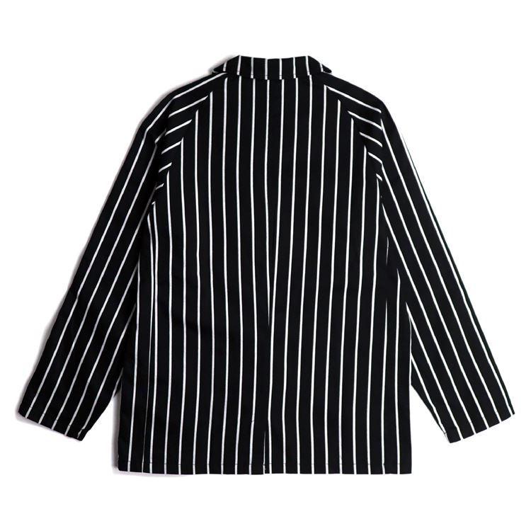クックマン　COOKMAN ワークジャケット　ラボジャケット　L 黒　ブラック COOKMAN クックマン ジャケット LAB JACKET BLACK メンズ ラボ