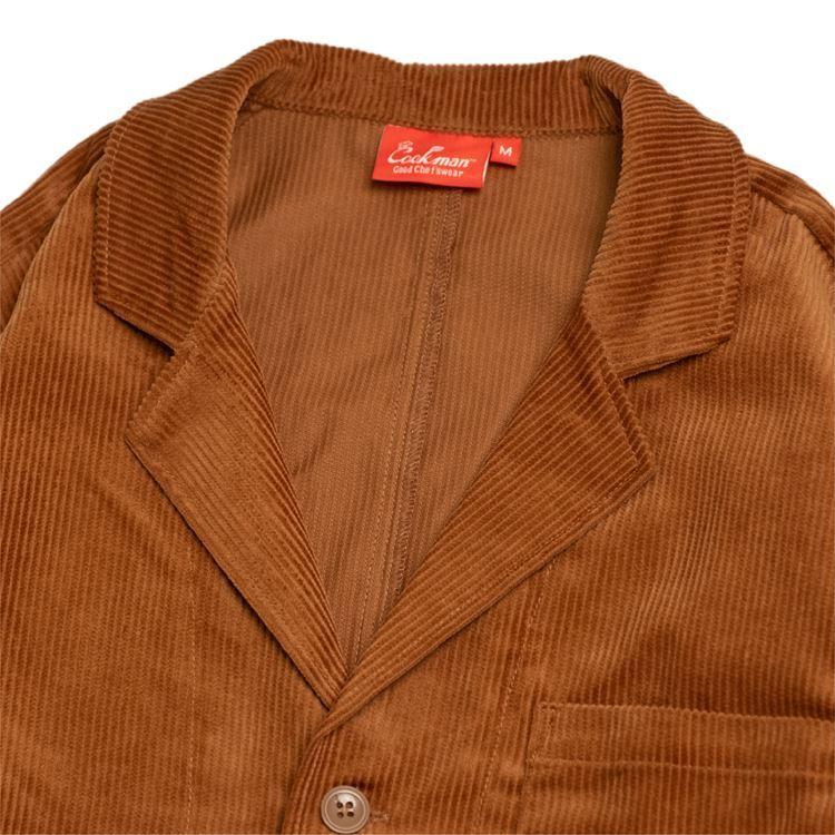 COOKMAN（クックマン） Lab.Jacket Corduroy Brown ラボ ジャケット