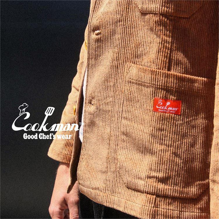 COOKMAN（クックマン） Lab.Jacket Corduroy Brown ラボ ジャケット