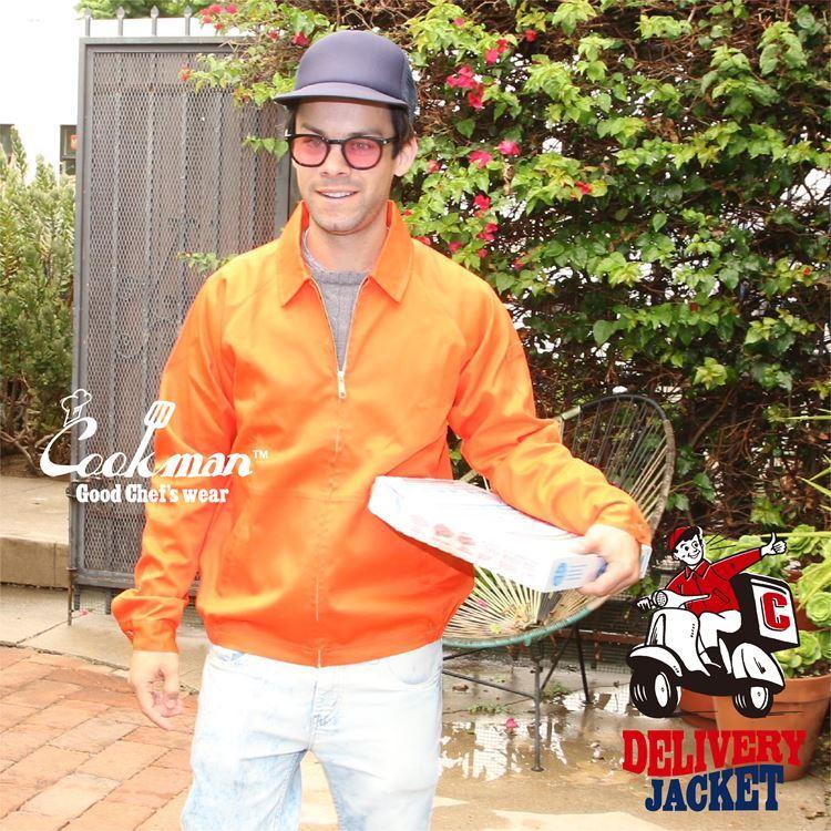COOKMAN（クックマン） Delivery Jacket Orange デリバリージャケット
