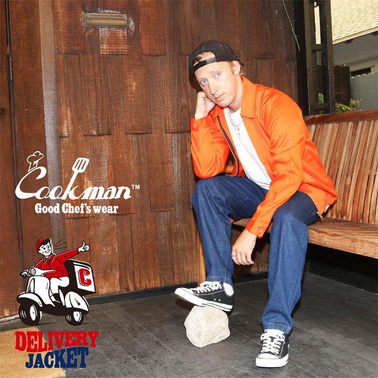 COOKMAN（クックマン） Delivery Jacket Orange デリバリージャケット