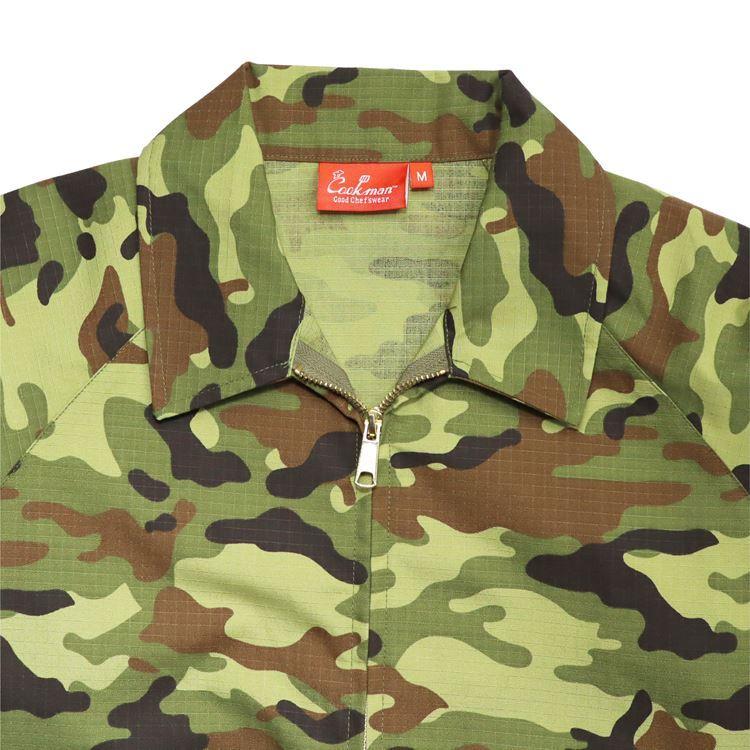 COOKMAN（クックマン） Delivery Jacket Ripstop Camo Green Woodland