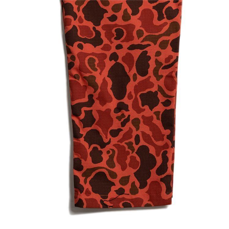 COOKMAN（クックマン） シェフパンツ Chef Pants Ripstop Camo Red