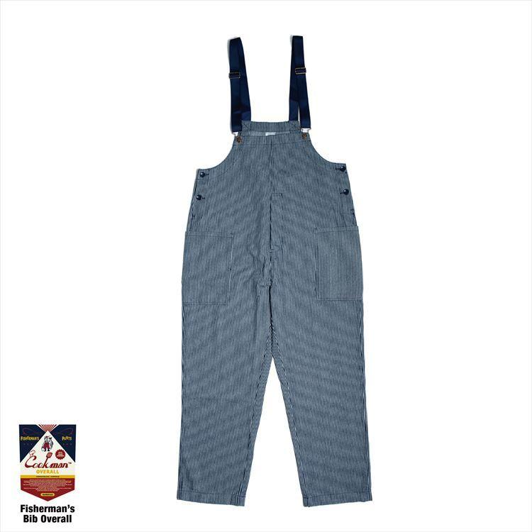 COOKMAN（クックマン） Fisherman's Bib Overall Hickory