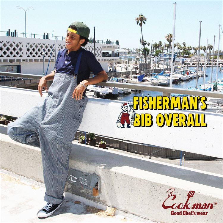 COOKMAN（クックマン） Fisherman's Bib Overall Hickory