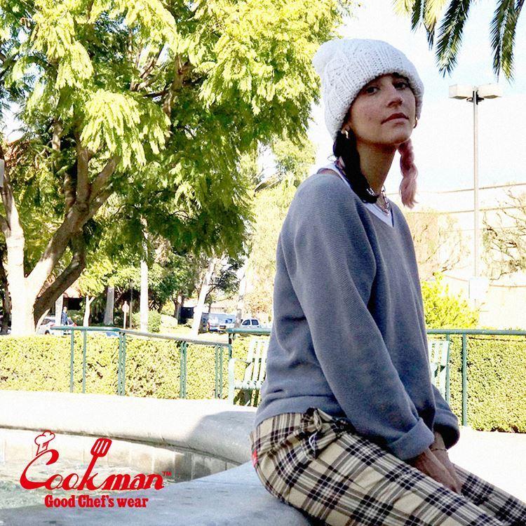 COOKMAN（クックマン） Chef Pants シェフパンツ Tartan Beige